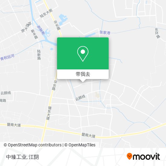 中臻工业地图