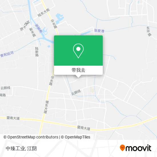 中臻工业地图