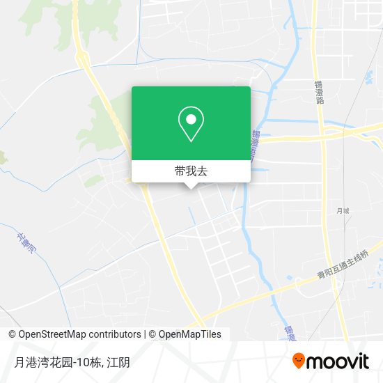 月港湾花园-10栋地图