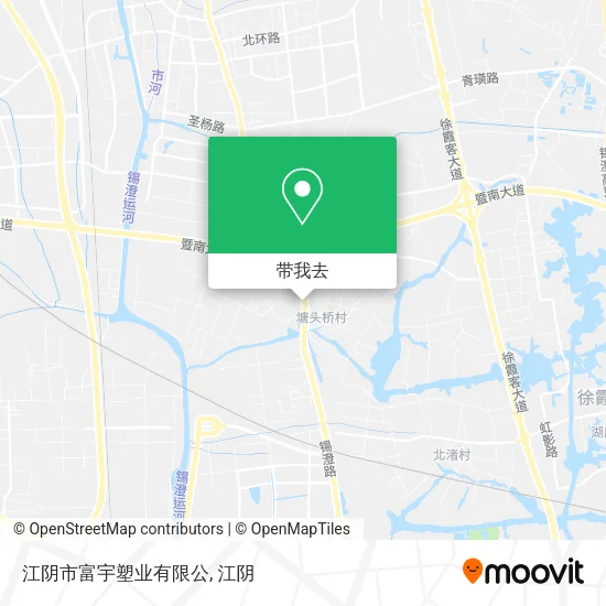 江阴市富宇塑业有限公地图