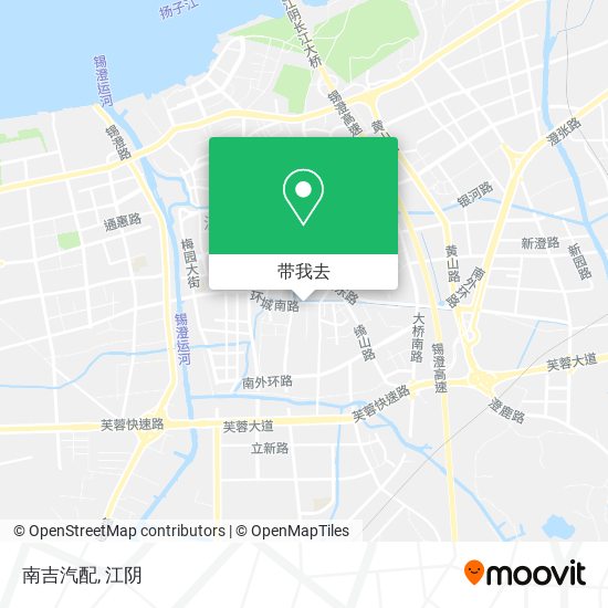 南吉汽配地图