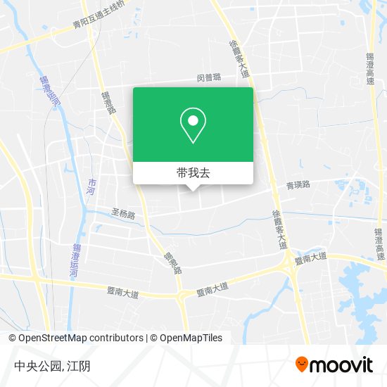中央公园地图