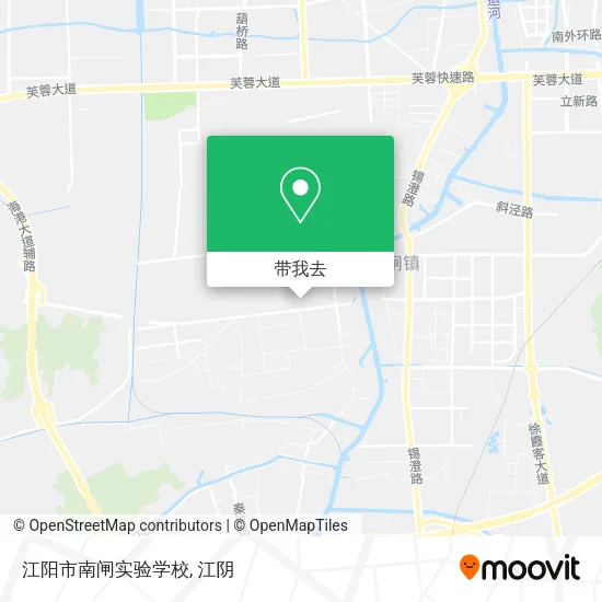 江阳市南闸实验学校地图