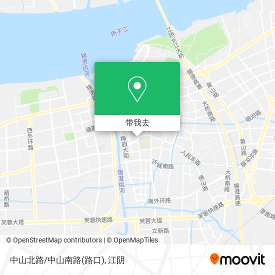 中山北路/中山南路(路口)地图