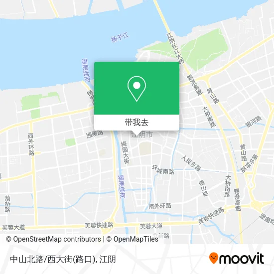中山北路/西大街(路口)地图