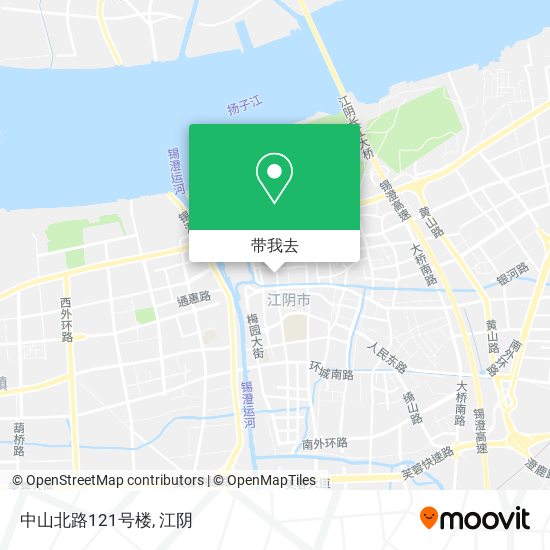中山北路121号楼地图