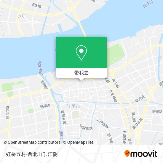 虹桥五村-西北1门地图