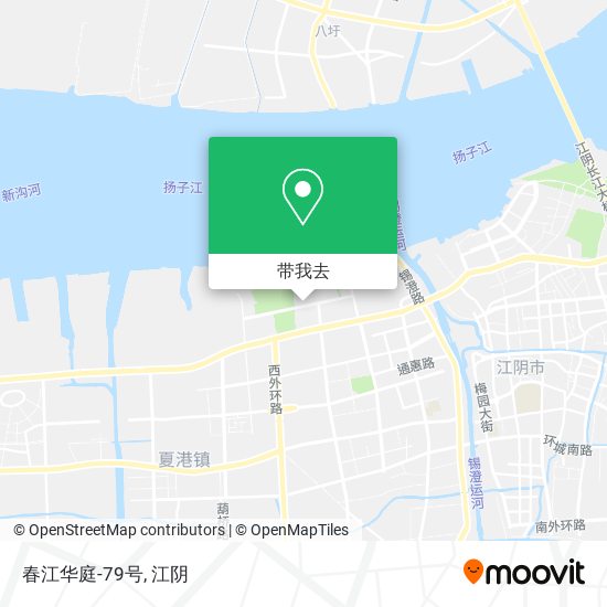 春江华庭-79号地图