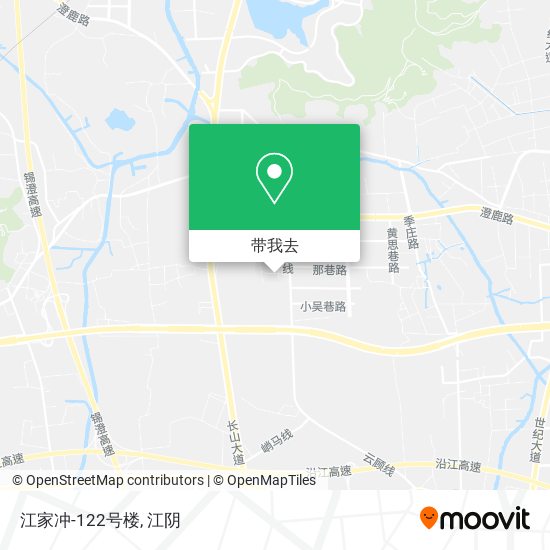 江家冲-122号楼地图