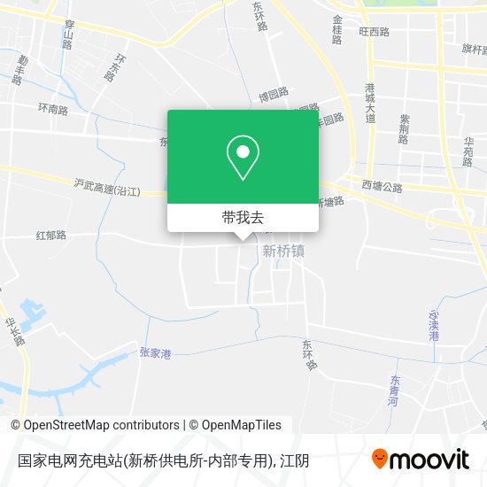 国家电网充电站(新桥供电所-内部专用)地图