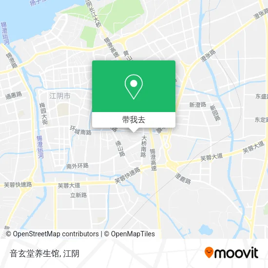 音玄堂养生馆地图