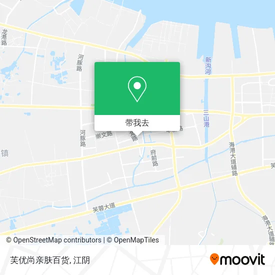 芙优尚亲肤百货地图