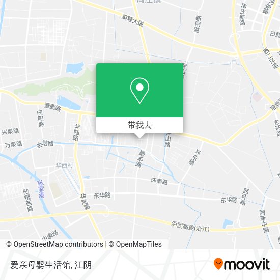 爱亲母婴生活馆地图