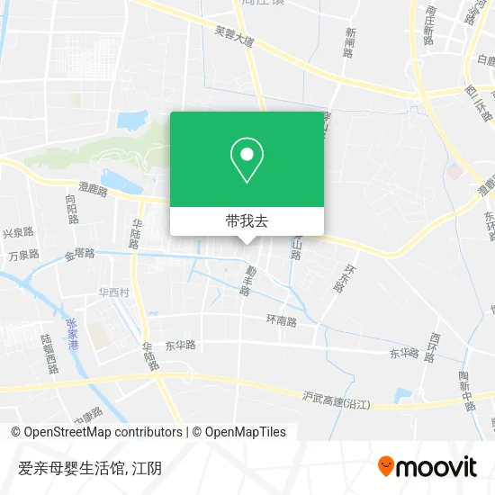 爱亲母婴生活馆地图