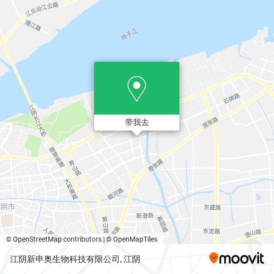 江阴新申奥生物科技有限公司地图