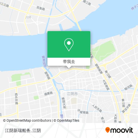 江阴新瑞船务地图