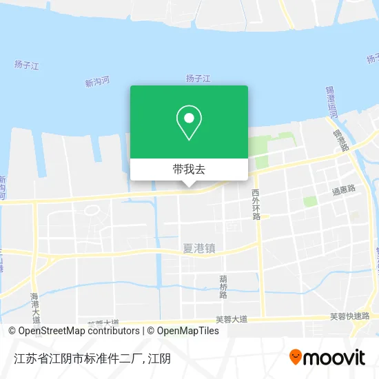 江苏省江阴市标准件二厂地图