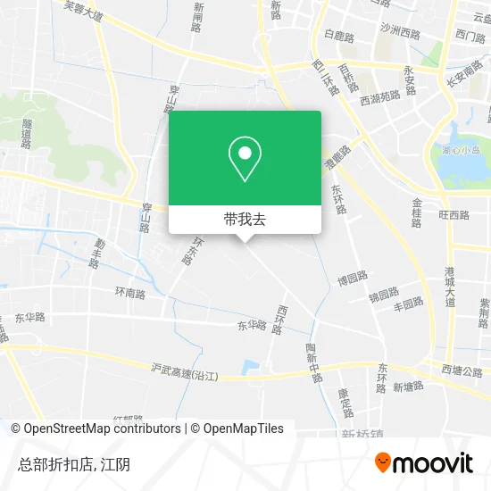 总部折扣店地图