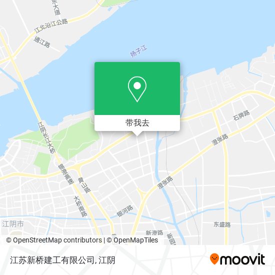 江苏新桥建工有限公司地图