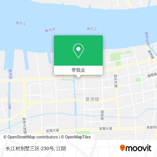 长江村别墅三区-230号地图