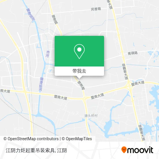 江阴力炬起重吊装索具地图
