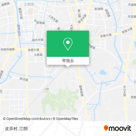 皮弄村地图