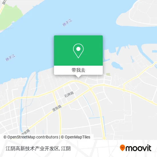 江阴高新技术产业开发区地图