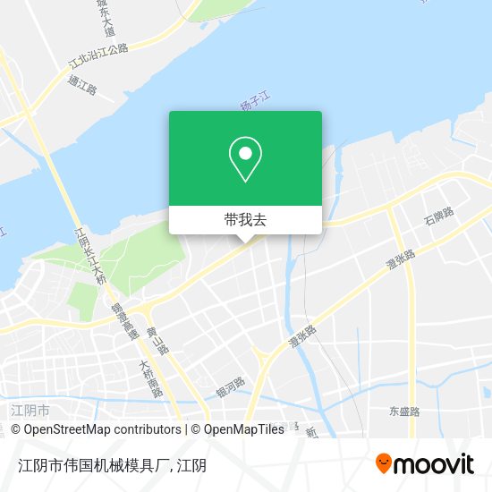 江阴市伟国机械模具厂地图