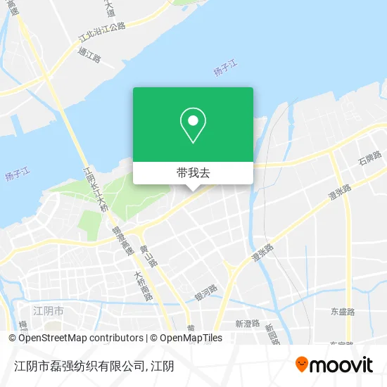 江阴市磊强纺织有限公司地图