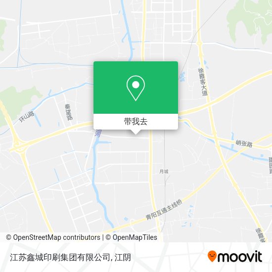 江苏鑫城印刷集团有限公司地图