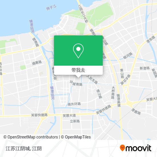 江苏江阴城地图