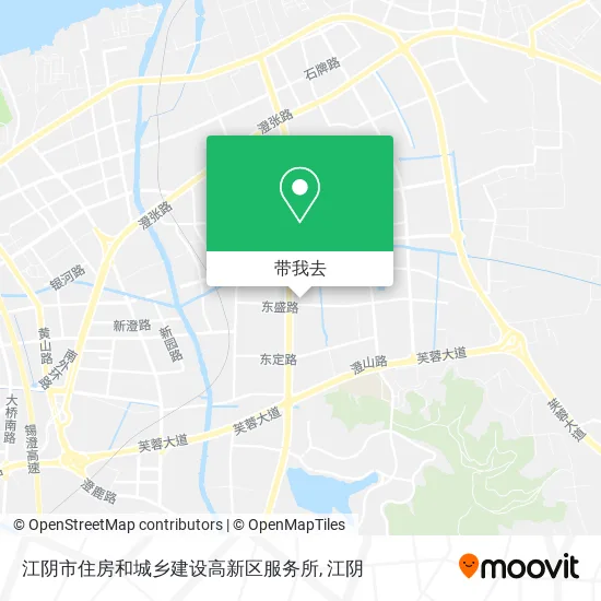 江阴市住房和城乡建设高新区服务所地图