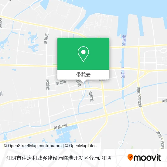 江阴市住房和城乡建设局临港开发区分局地图