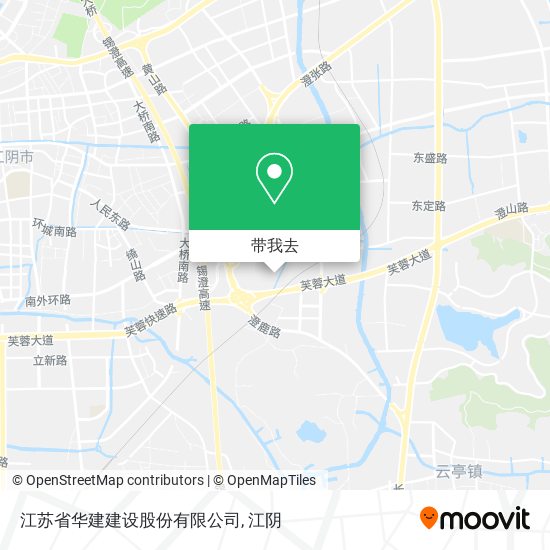 江苏省华建建设股份有限公司地图