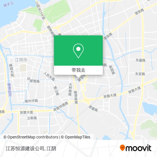 江苏恒源建设公司地图