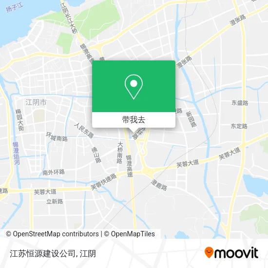 江苏恒源建设公司地图