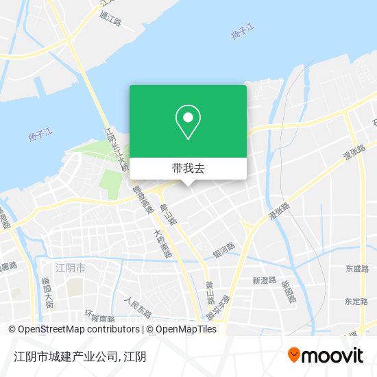 江阴市城建产业公司地图