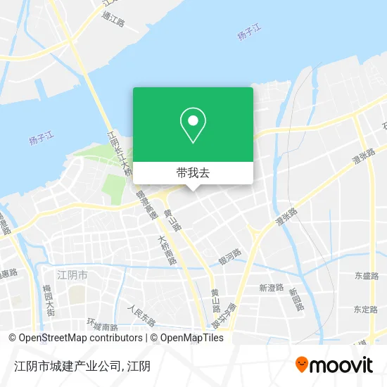 江阴市城建产业公司地图