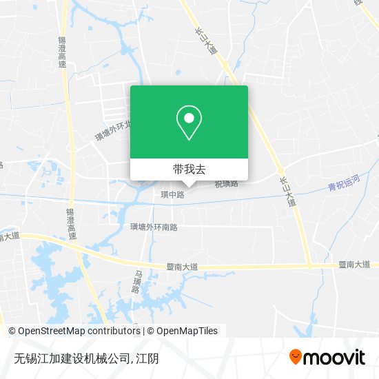 无锡江加建设机械公司地图