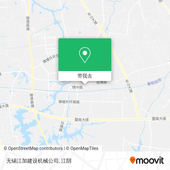 无锡江加建设机械公司地图
