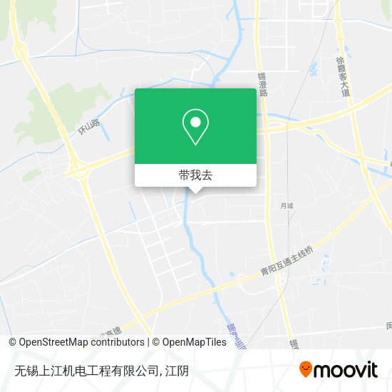 无锡上江机电工程有限公司地图