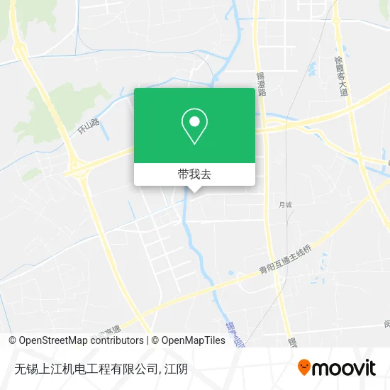 无锡上江机电工程有限公司地图