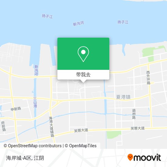 海岸城-A区地图