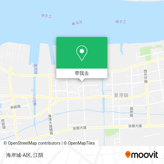 海岸城-A区地图