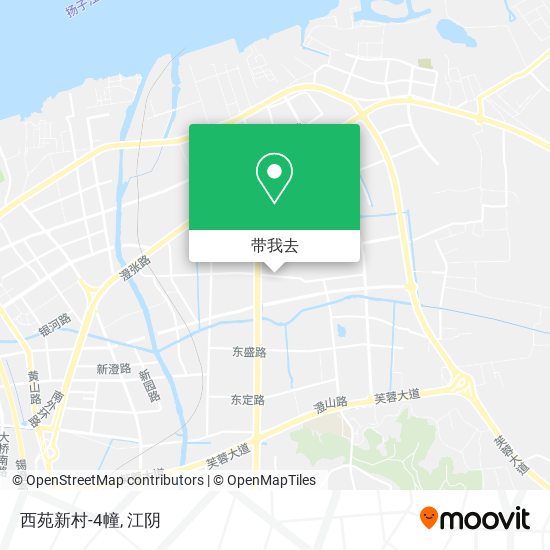 西苑新村-4幢地图