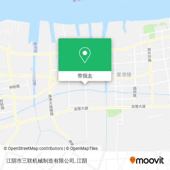 江阴市三联机械制造有限公司地图
