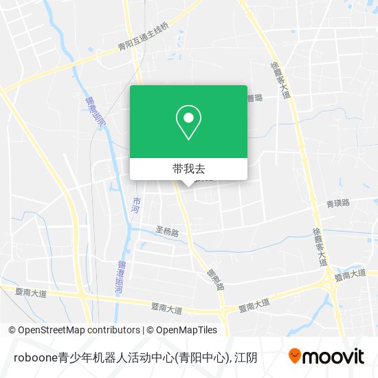 roboone青少年机器人活动中心(青阳中心)地图