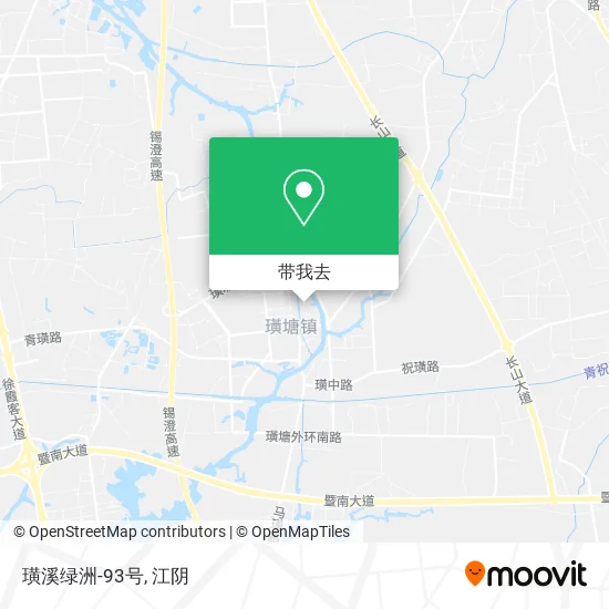 璜溪绿洲-93号地图