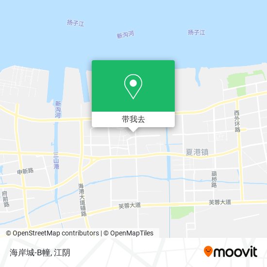 海岸城-B幢地图