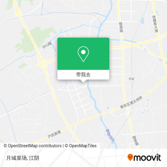 月城菜场地图